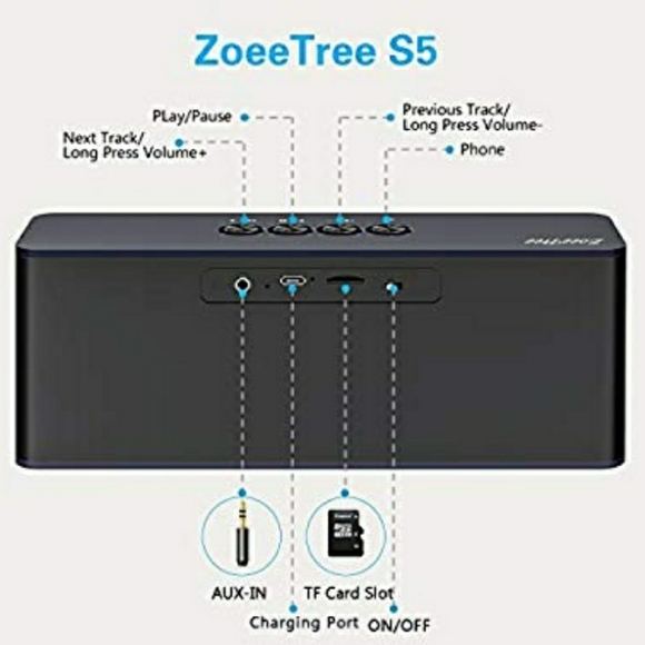 New 2 Bluetooth surround sound Speakers (new) - Picture 3 of 3